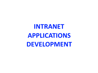 014 - Intranet Apps. Development