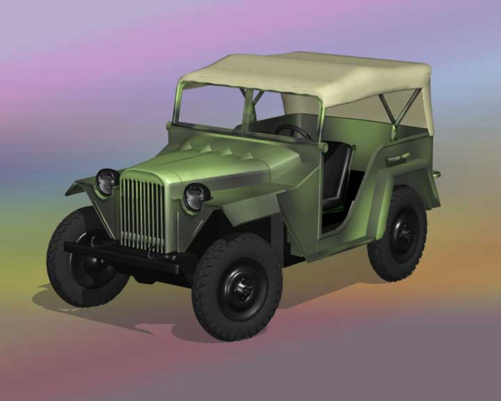 Автомобиль ГАЗ 67Б (1944 г.)