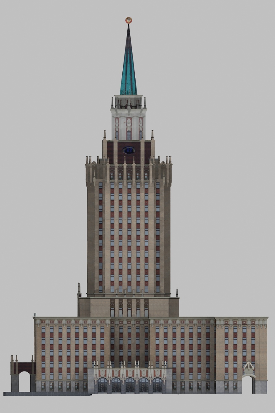 Leningradskaya skyscraper 
